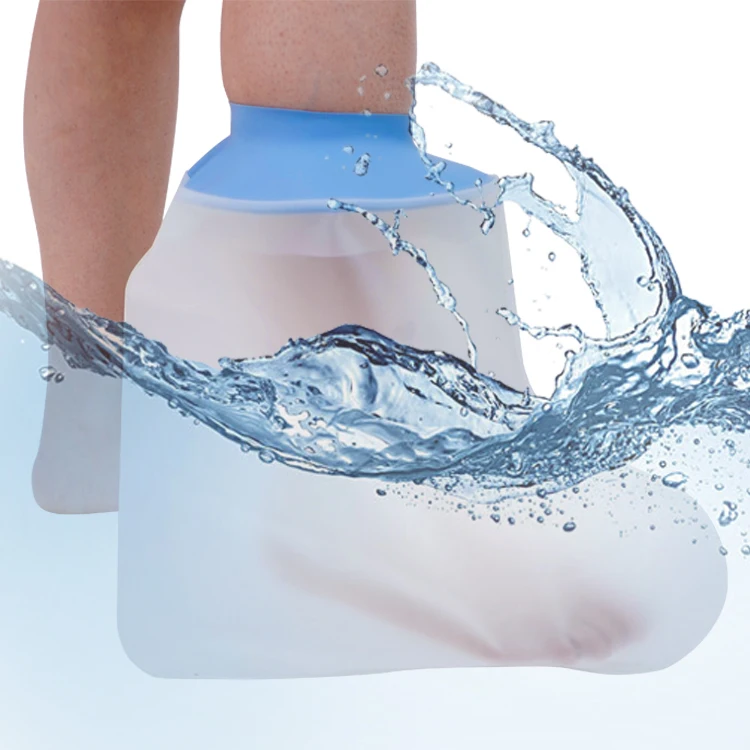 2022 New Type Waterproof Cast Cover for Foot to Protect Surgical Wounds From Infection Match Bandage Waterproof Cast Cover