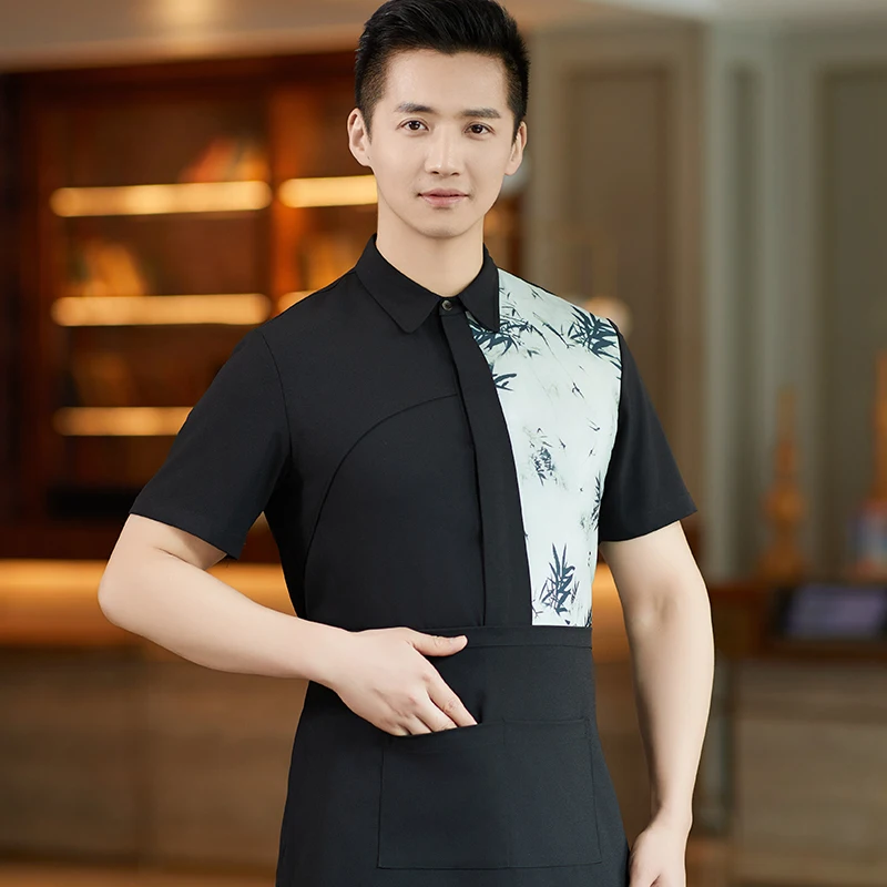 restaurant dress shirts Edwards 5296 Ladies Ultra Stretch Sustainable Blouse - Titanium