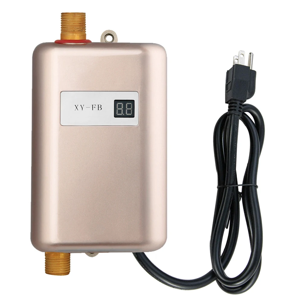 Low Power Wall Mounted 110 V Electric Tankless Water Heater Lower Price