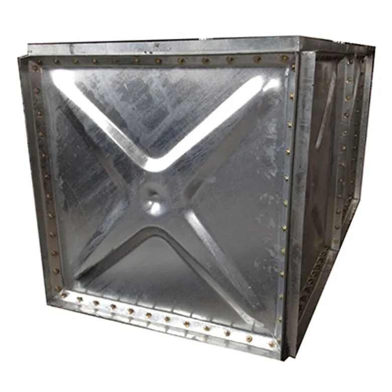 Factory Price Bolted Modular square Galvanized Steel Water Tank SMC Water tank