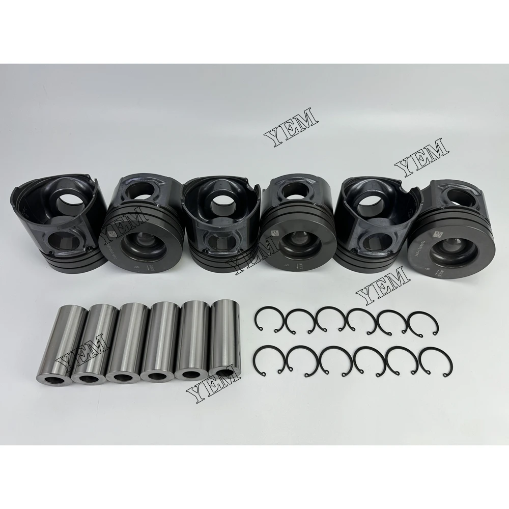 Aftermarket Engine Parts6108 Piston for Yuchai 6108 Piston 340-1004001