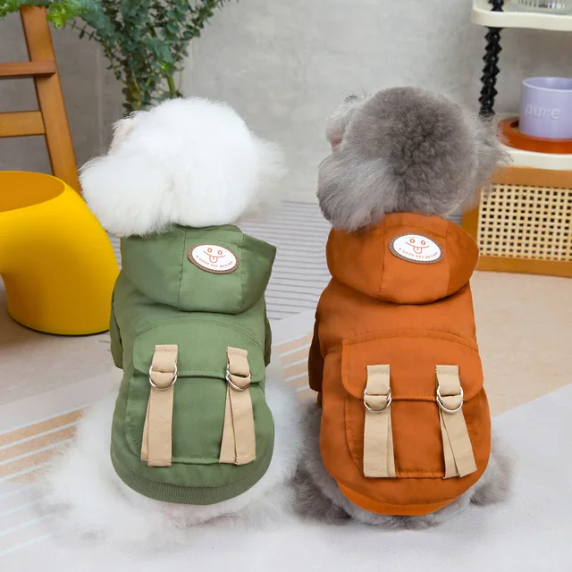 Small Dog Jacket Winter Fashion Coat New Autumn Pet Clothes Supplies Dog Apparel