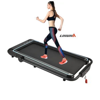 Lijiujia electric cheapest portable folding motorized mini exercise running treadmill safety key