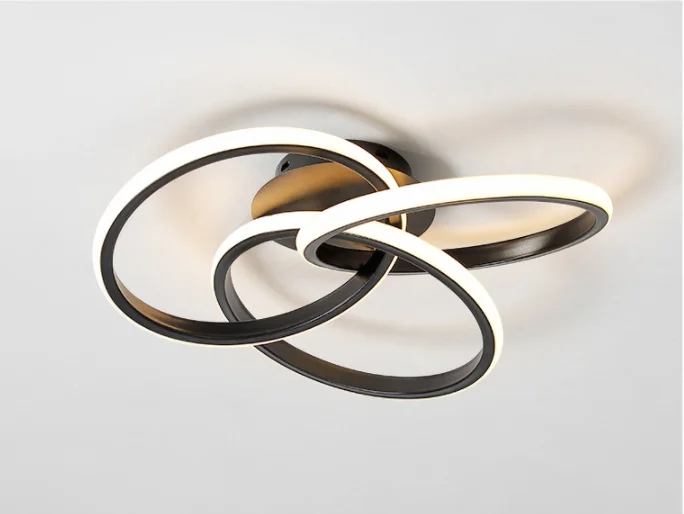 Creative personality warm and romantic bedroom lamp special-shaped room lamp net red light luxury art led ceiling lamp