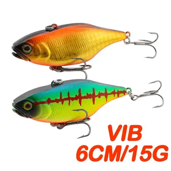 CHEERY New 6cm 15g Bulk Sinking VIB Biomimetic Hard Lure Bionic Vibrating Bead Fishing Hook with Pike Target – Hard Lure – view 5