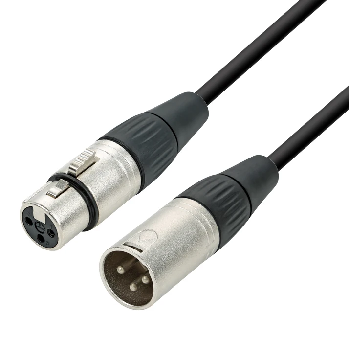 Высококачественный 1 м кабель для микрофона jinsanhu xlr оптом xlr штекер-гнездо
