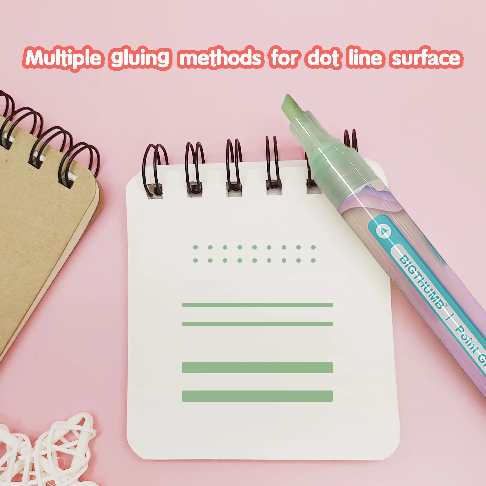 6 Penne A Colla Colorate Ad Asciugatura Rapida - Per Scrapbooking E Crafts - Foto 6