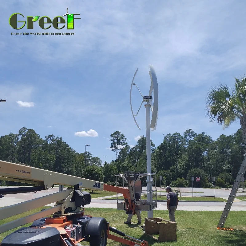 Axial Flux Wind Generator Vertical Axis Wind Turbine Rooftop 500w 1kw 2kw 3kw 5kw