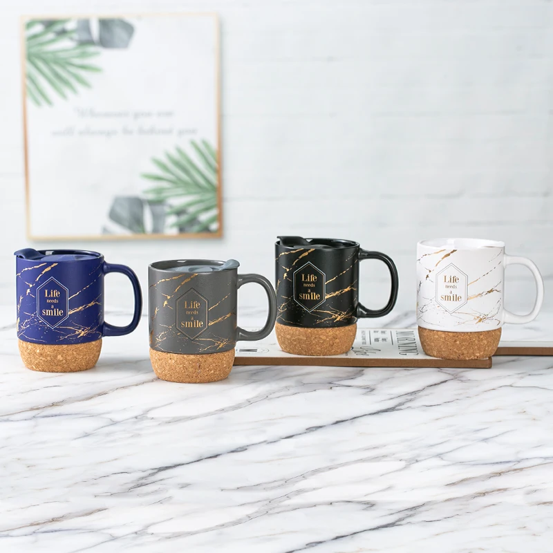 Corky: 14oz Wholesale Mug with Cork Bottom