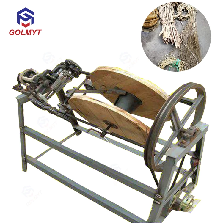 Manual Straw Hemp Rope Making Twister Machine with Excellent Efficiency