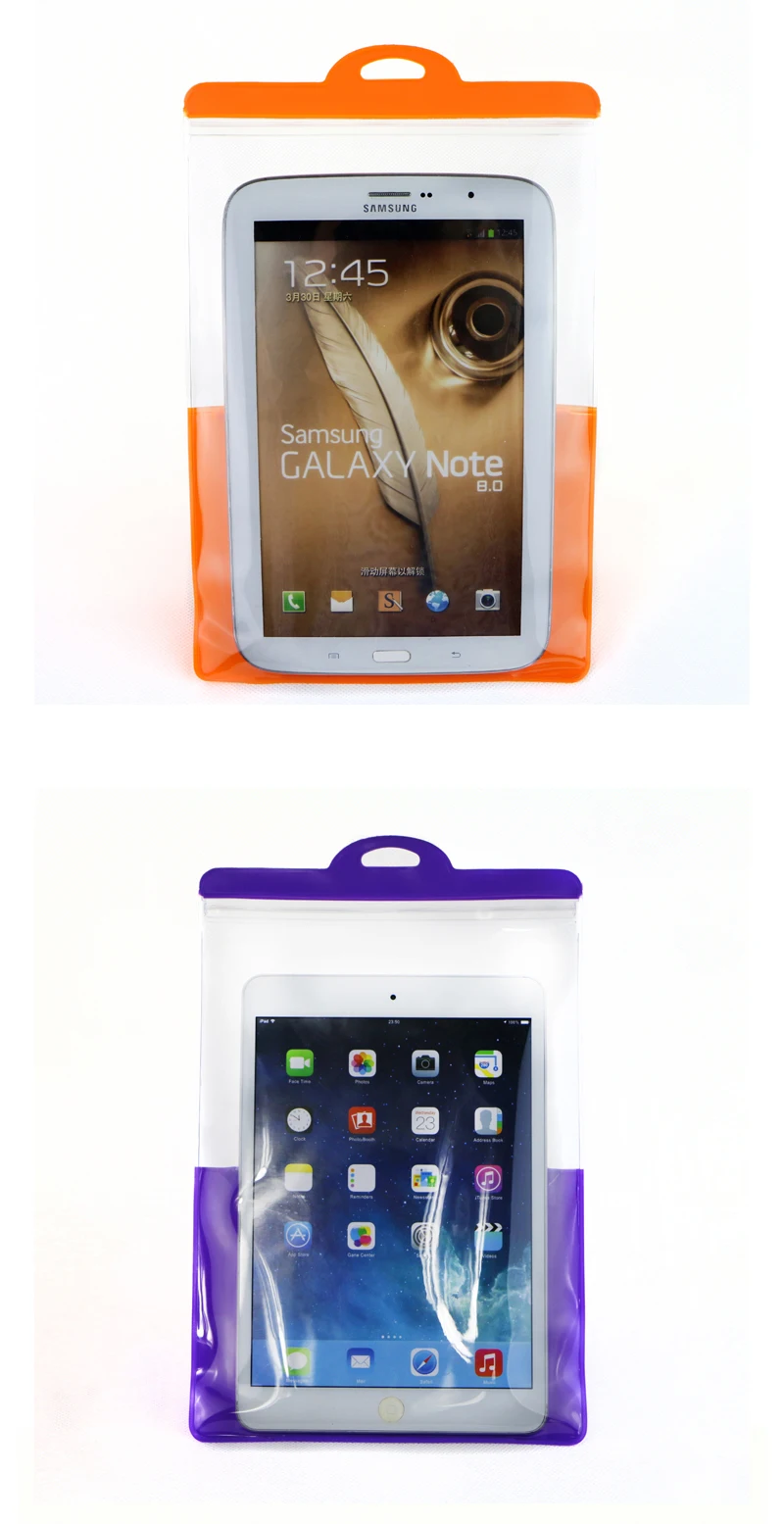 2021 Universal Waterproof Case New Clear Dry Bag For IPad 9.7 And Pro 4/3/2 With Holder