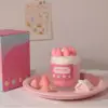Pink Strawberry Dessert Cup