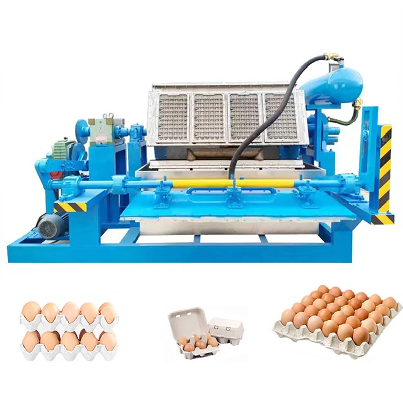 Automatic Manual Egg Tray Packing Machine Small Paper Pulp Molding Machine Industry Machinery