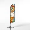 Bandera de playa personalizada