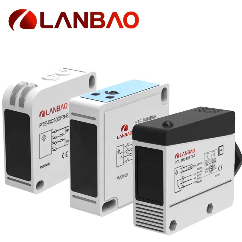Lanbao Photoelectric Sensor - Diffuse Reflection 24-240VAC/DC