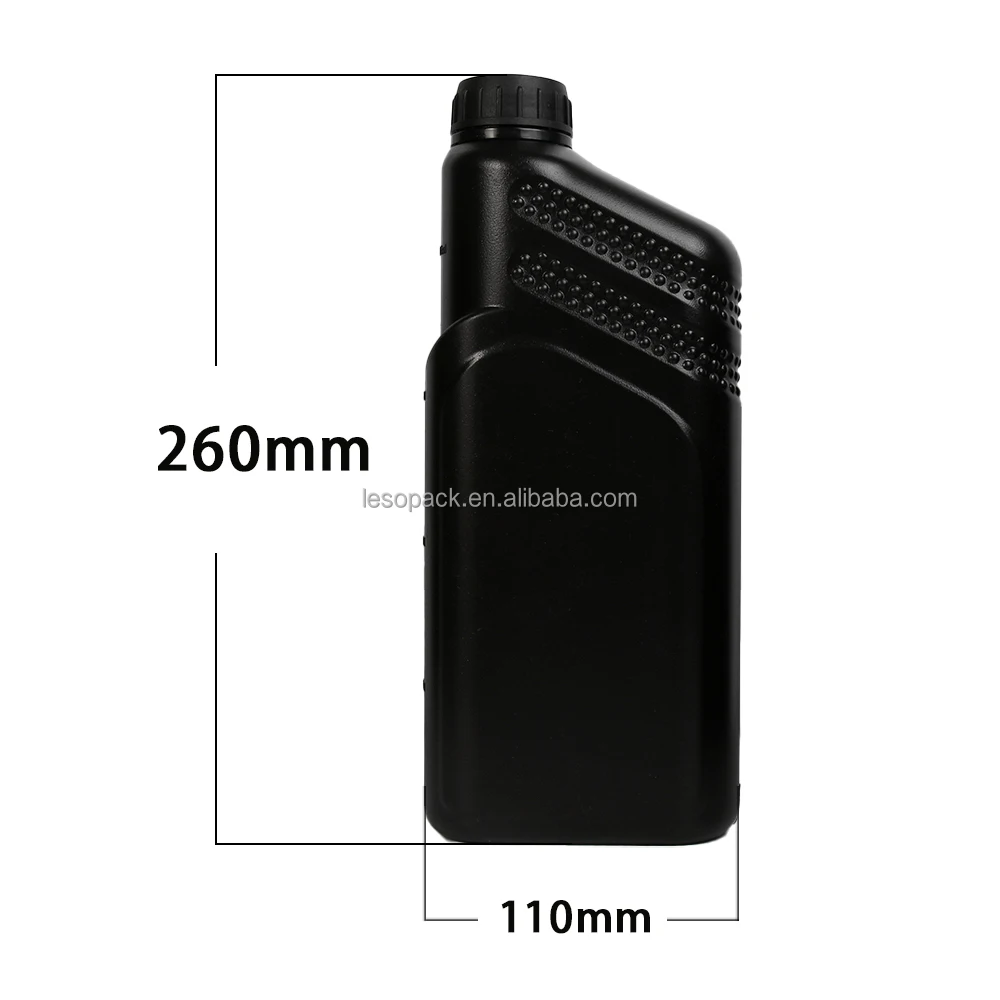 Hot Sale Detailing 1L Empty HDPE Plastic Engine Oil Motor Oil Bottle Factory Supplier Wholesale