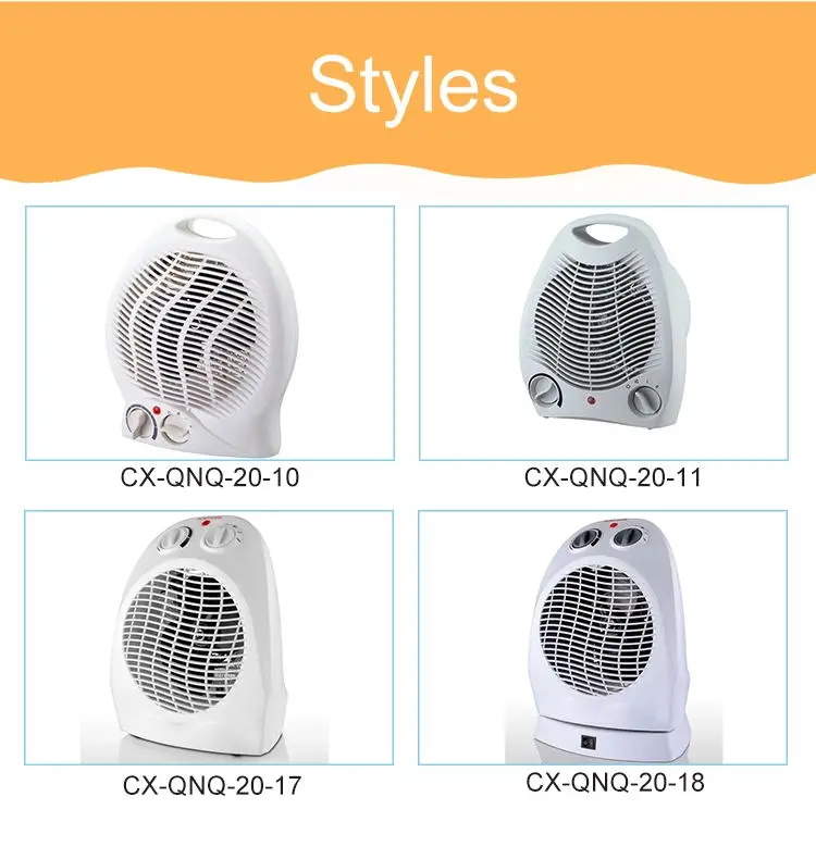 2000w Mini Electric Foot Heater Portable Air Heater Handy Space Home