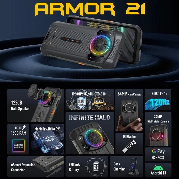 ☆新品 ulefone スマートフォン ArmorX13☆ナイトビジョンカメラ ☆新品 ulefone スマートフォン ArmorX13☆ナイトビジョンカメラ
