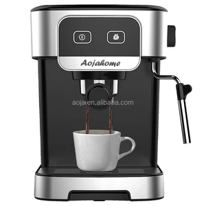 Portable 20 Bar 15 Bar  Espresso Coffee Machine Home & Hotels 1.8L PP Material Water tank  2 Cup Filter Improve Coffee Quality