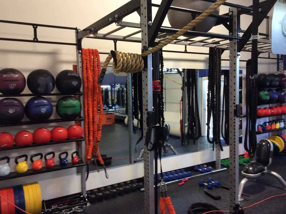 Garage Boxing Workout Home Boxing Setup Boxing Equipment Home Gym - Main Image