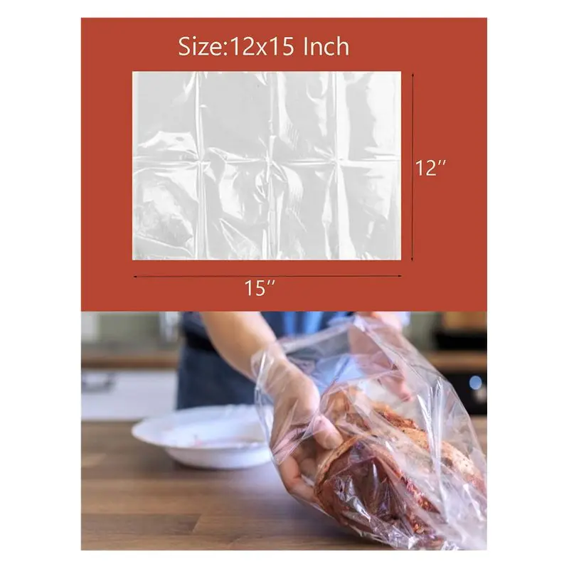 Acheter Cuiseur résistance à la chaleur en plastique poulet dinde sac  mijoteuse doublure four rôtissoire sacs manchon de cuisson