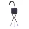Taburete cuadrado negro