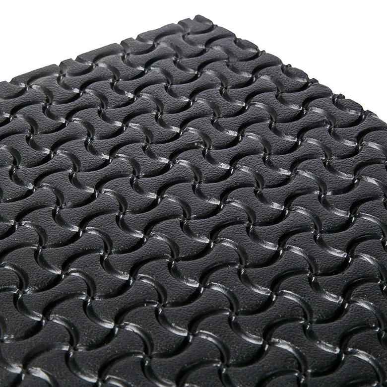 Customized Black Bone  Pattern Anti slip Sole Outsole Shoe Making Rubber Sheet Rubber Sheet Shoe Sole Material