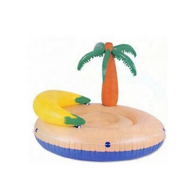 Aufblasbare Pool Bar - Schatztruhe & Palme Getränkekühler Für Sommerpartys