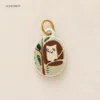 Girl Portrait Charm