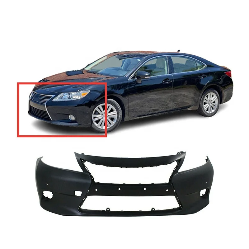 Saivis New Model Upgrade Kit facelift kit Front Bumper Cover for 2013-2015 Lexus ES250 w/Park Aid