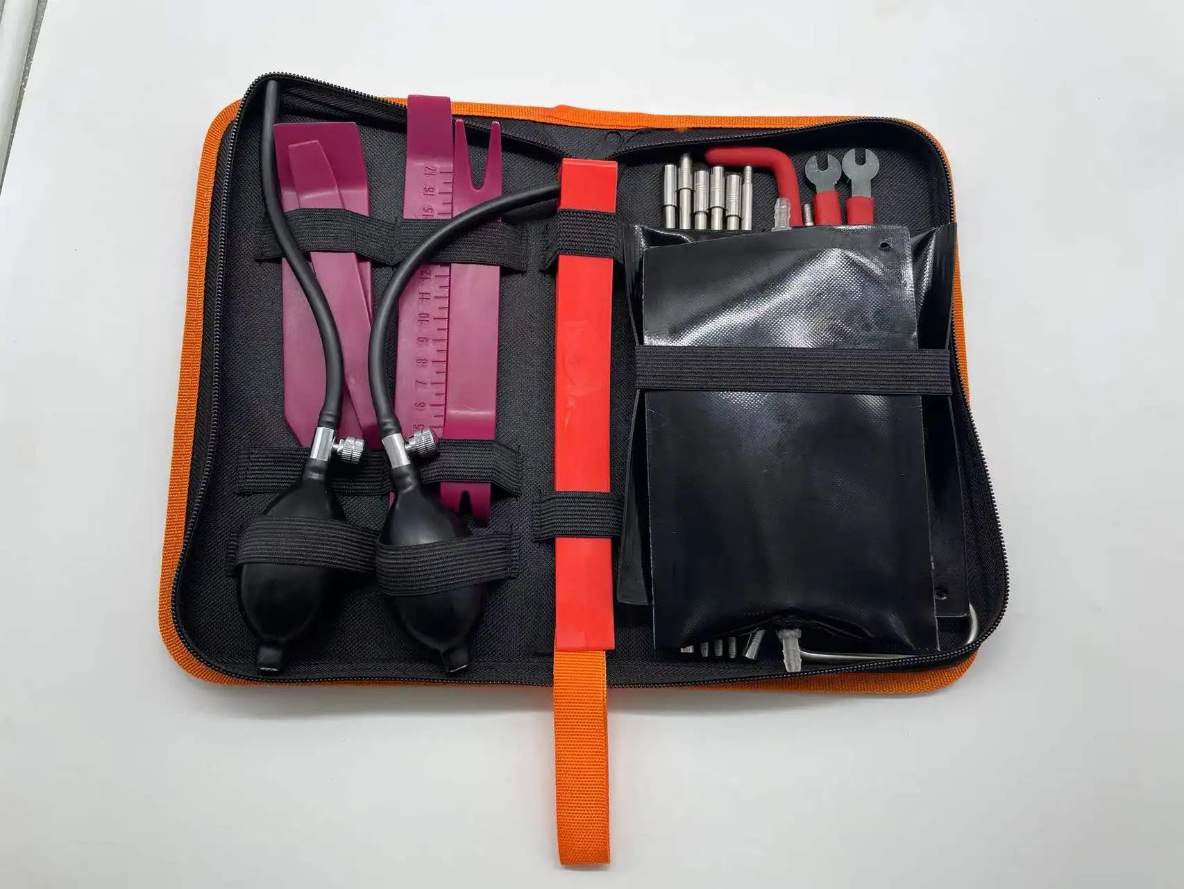 Professional Long Reach Grabber Air Wedge Door Opener Car Tool Kit Car