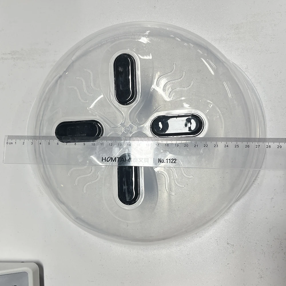 2023 Hot Selling Microwave Plate Plastic Prevent Food Splatter
