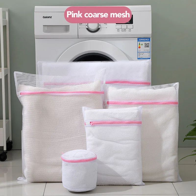 Hotel Travel Custom Mesh Laundry Wash Bag In Bulk Wholesale Extra