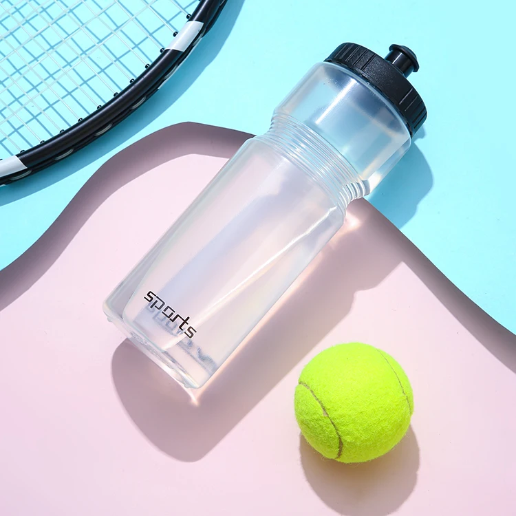 Portable 700 ML Custom Printed Logo BPA Free Gym Sports Plastic Water Bottle