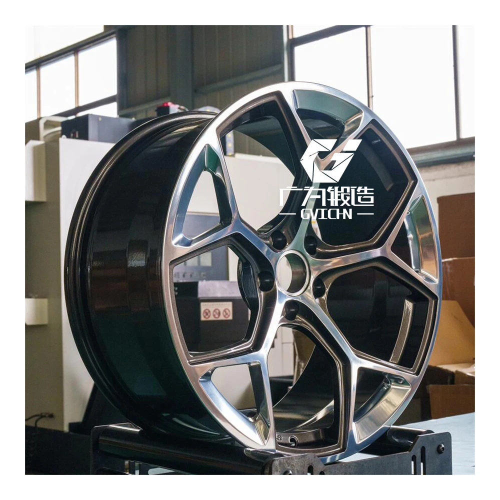 Black Finish Aluminium Alloy Rims Custom Forged Wheels For Audi A4 A5 A6 A7 A8 S4 S5 S6