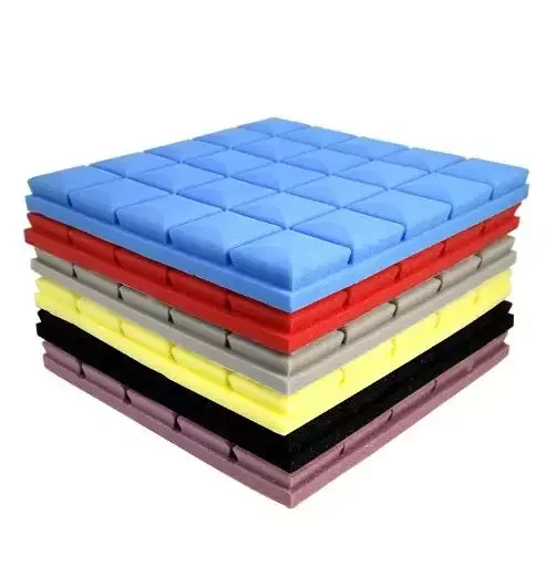 Современный дизайн новый узор переработанная пена звукоизоляционная акустическая Гибкая полиуретановая