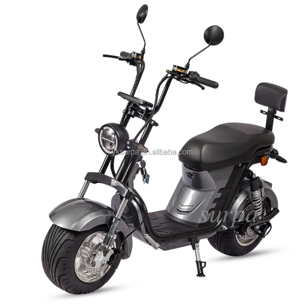 2000w 60v12ah/20ah Lithium Battery Popular Big Seat Citycoco Fat Tire ...