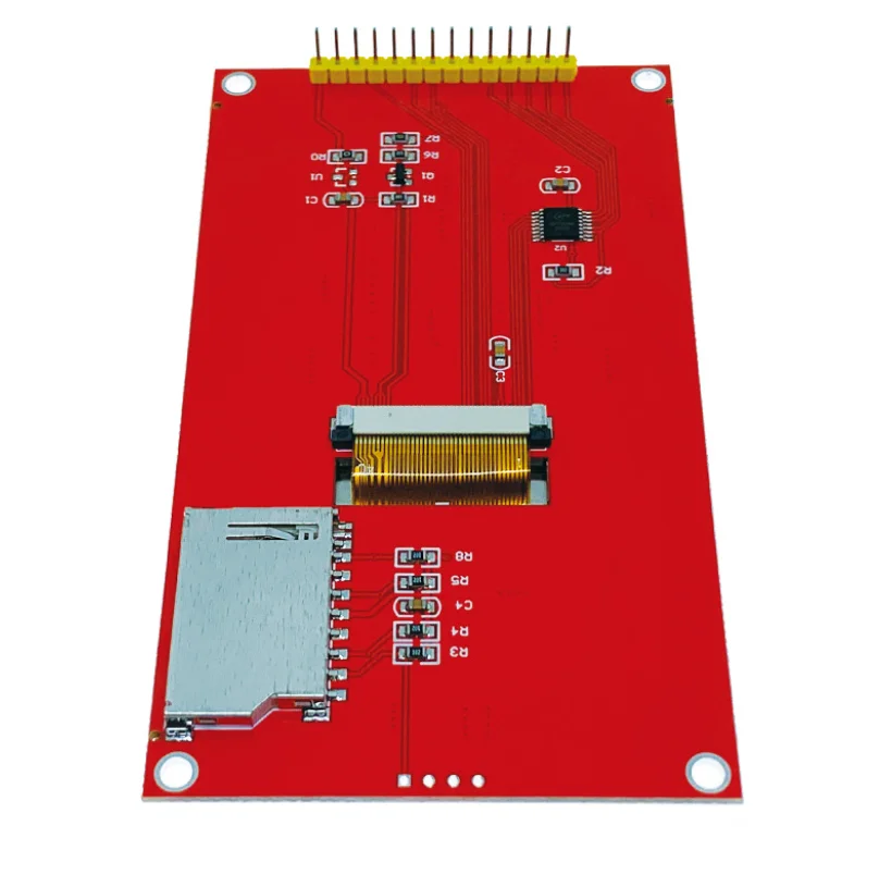 4-Zoll SPI TFT Display Modul 480x320 – ILI9486 Treiber, 14-Pin, Mit SD-Kartensteckplatz