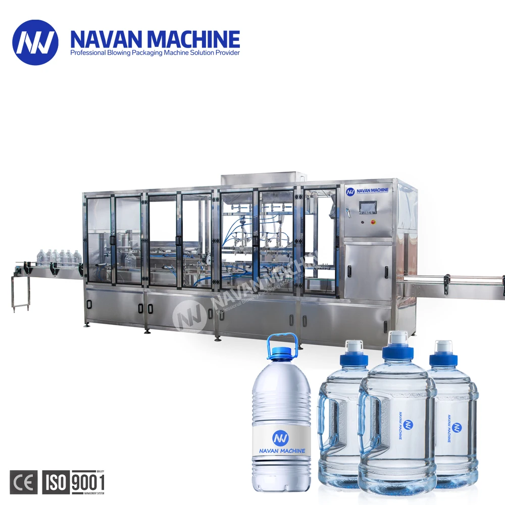 Automatic 3L-10L Large PET Bottle Water Filling Machine for Spring Mineral Table Drinking Water
