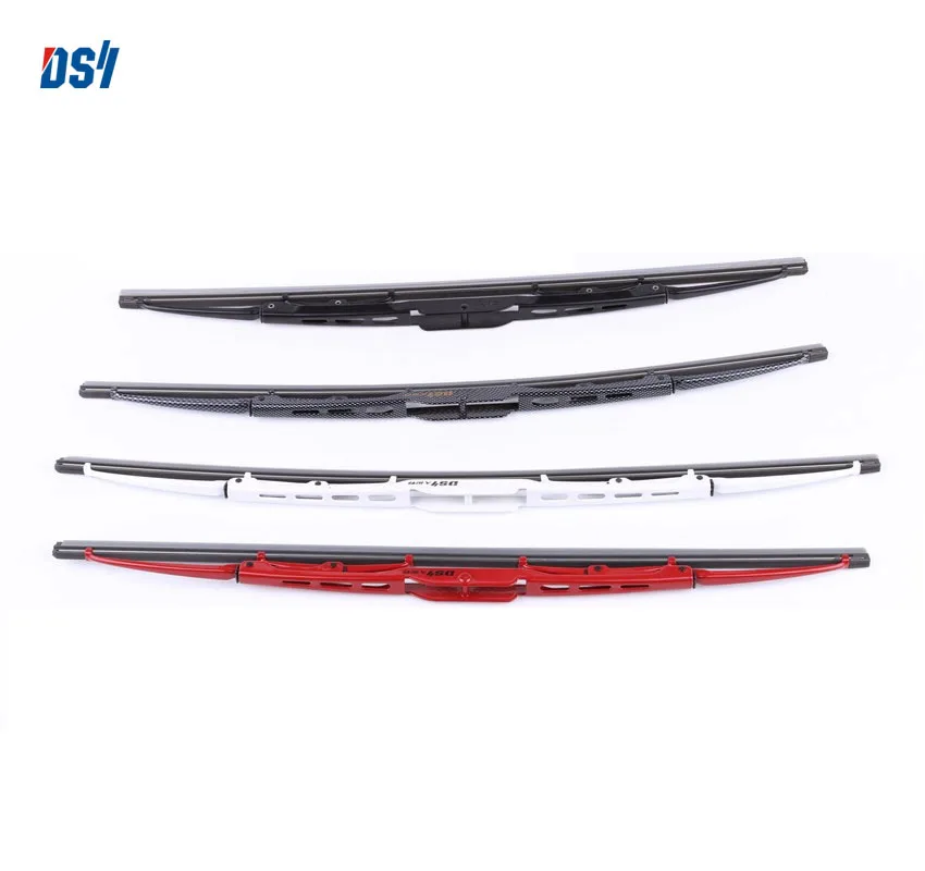 All Season Chromed Universal Frame Colored Windshield  Wiper Blade