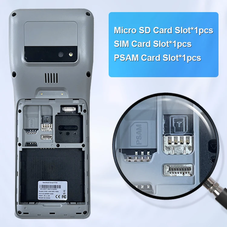 2600mAh Battery POS Price Android POS Machine Sale to Philippines Bus RFID Card Reader Z300P