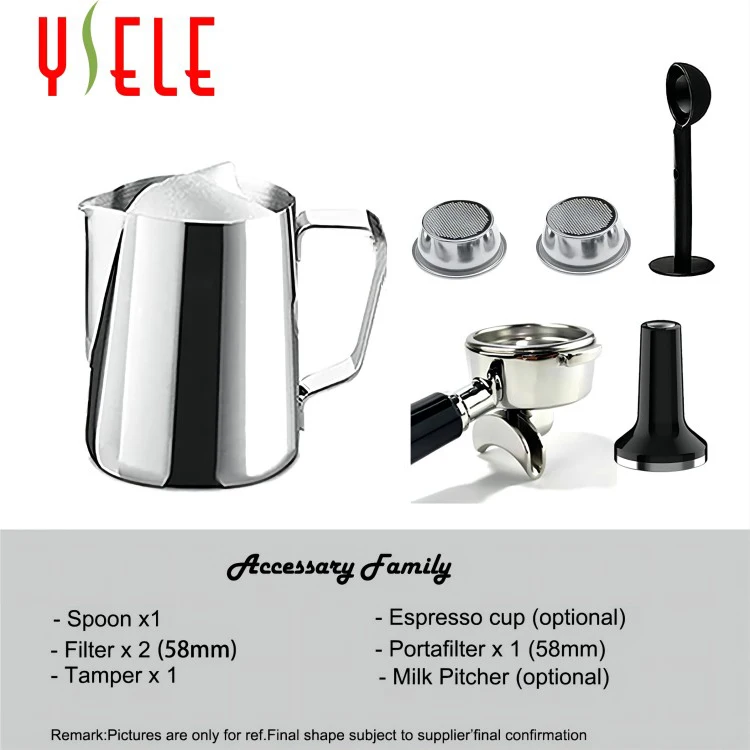 Semi Automatic 20 bar Caffe Making Machine Coffee Espresso Maker Speciality Best Small Commercial Coffee Espresso Machine