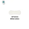 60*22mm White Cotton