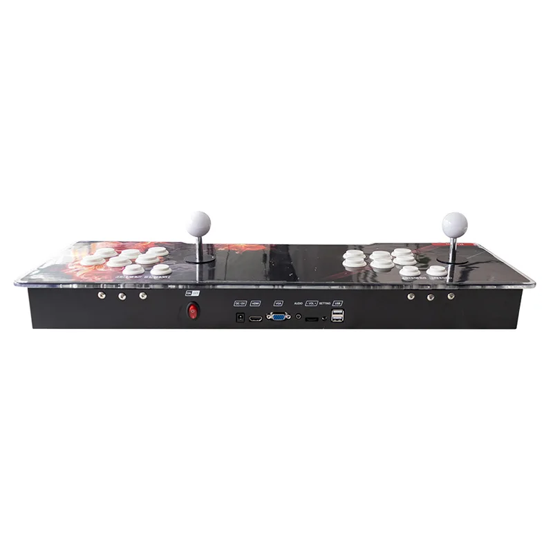 2 Player Game Machine 2448 in 1 Box Arcade Game Console Fighting Games for TV PC Monitor Support VGA USB
