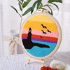 Landscape Poke Embroidery Kit