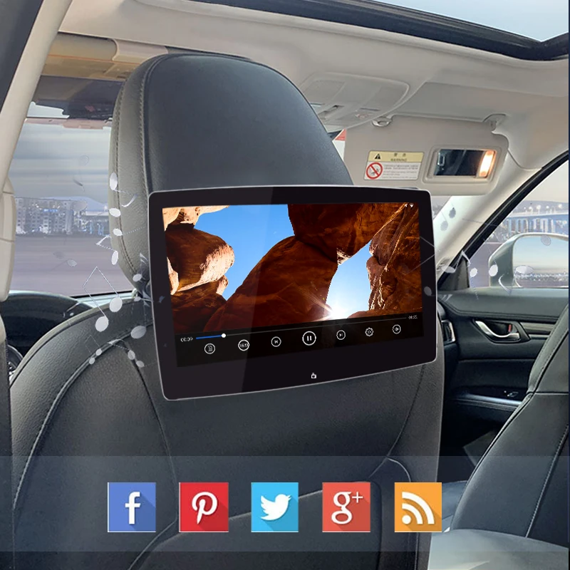 Rear seat 車 後部 座席 モニター ポルシェ 純正 リアモニター 後席