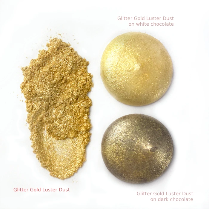 Gold Luster Dust | 100% Edible & Kosher Pareve | Wholesale |  25g