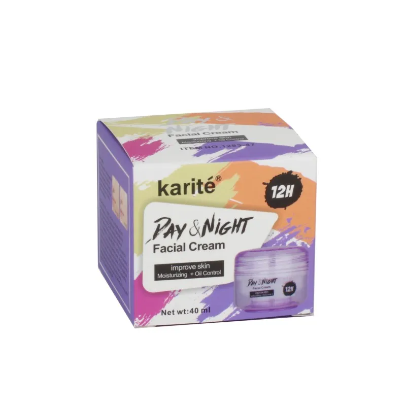12h Facial Cream Karite Factory Day & Night Facial Cream Moisturizing