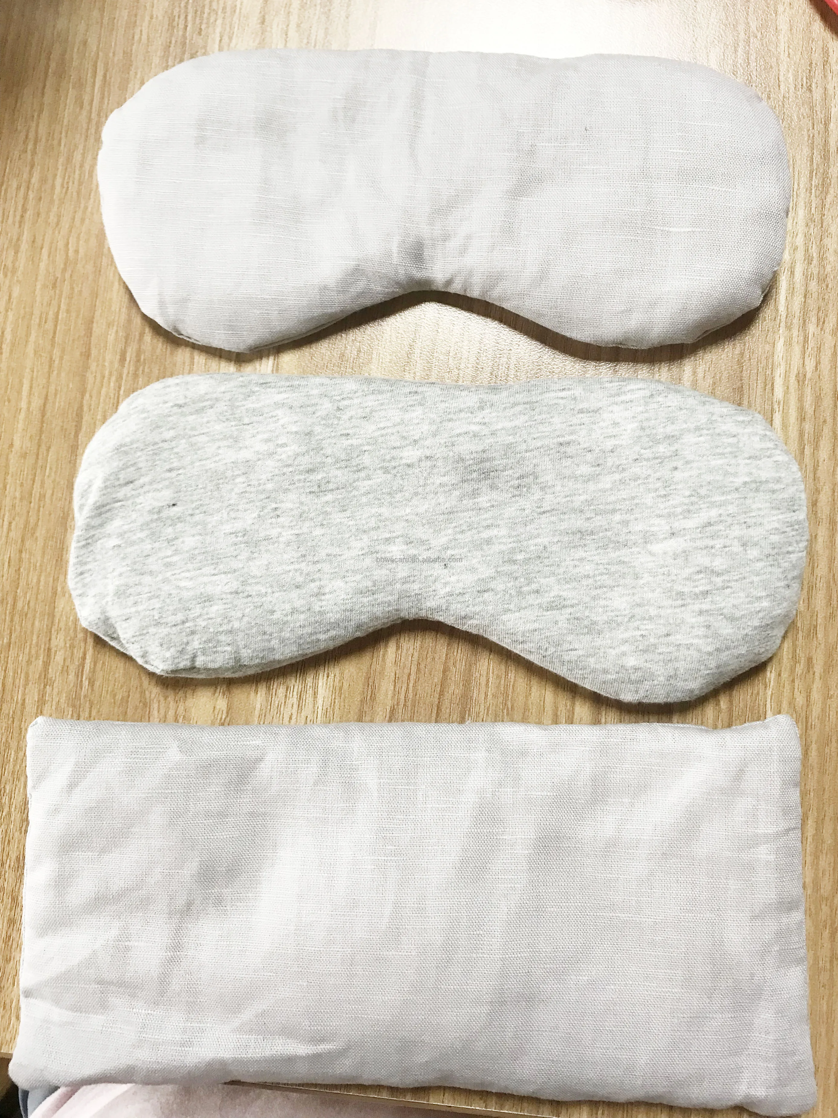 Yoga Eye Mask Satin Silk 100 Nature Flaxseed Weighted Lavender Eye