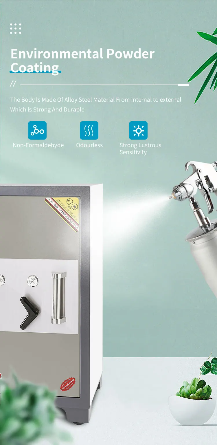 CEQSAFE Commercial Money Box Deposit Fireproof Electronic Digital Safe details